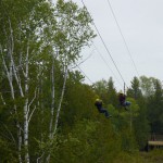 zip line race in wisconsin